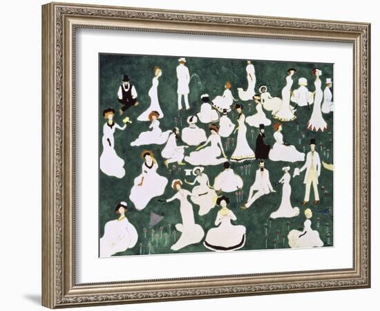 Recovery of a Society, c.1908-Kasimir Malevich-Framed Giclee Print