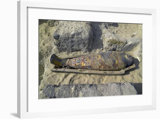 Recovery Phase of Mummy of Middle Class Person-null-Framed Giclee Print