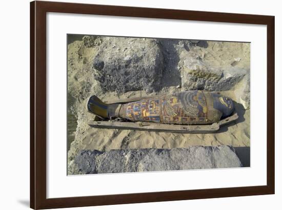 Recovery Phase of Mummy of Middle Class Person-null-Framed Giclee Print