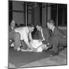 Recovery Position, East Midland Gas Board Training, 1961-Michael Walters-Mounted Photographic Print