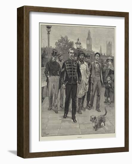 Recruits-Frank Dadd-Framed Giclee Print