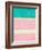 Rectangle Beach Blocks of Color II-SD Graphics Studio-Framed Art Print