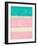 Rectangle Beach Blocks of Color II-SD Graphics Studio-Framed Art Print