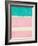 Rectangle Beach Blocks of Color II-SD Graphics Studio-Framed Art Print