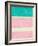 Rectangle Beach Blocks of Color II-SD Graphics Studio-Framed Art Print