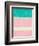 Rectangle Beach Blocks of Color II-SD Graphics Studio-Framed Art Print