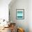 Rectangle Teal Blocks of Color II-SD Graphics Studio-Framed Art Print displayed on a wall