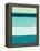 Rectangle Teal Blocks of Color II-SD Graphics Studio-Framed Stretched Canvas