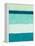 Rectangle Teal Blocks of Color II-SD Graphics Studio-Framed Stretched Canvas