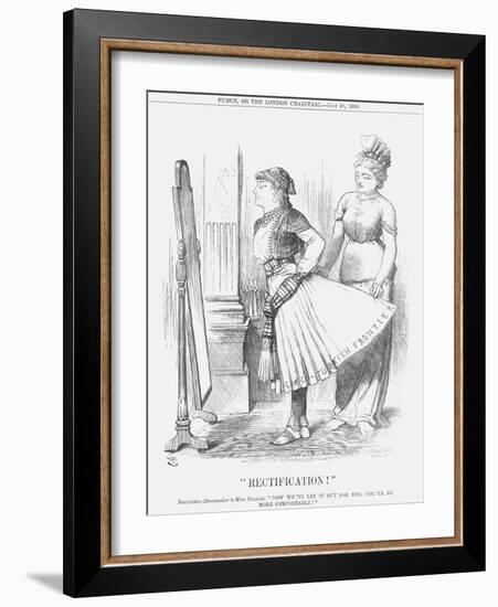 Rectification!, 1880-John Tenniel-Framed Giclee Print