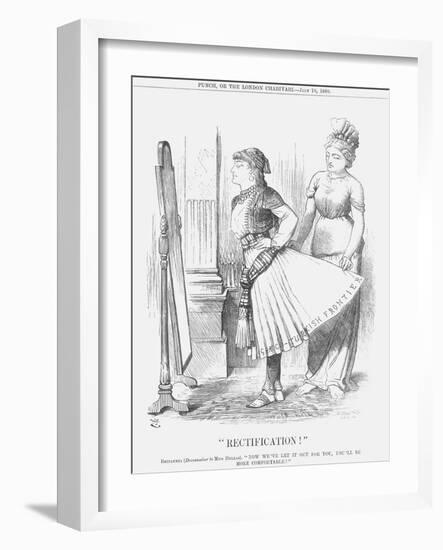 Rectification!, 1880-John Tenniel-Framed Giclee Print