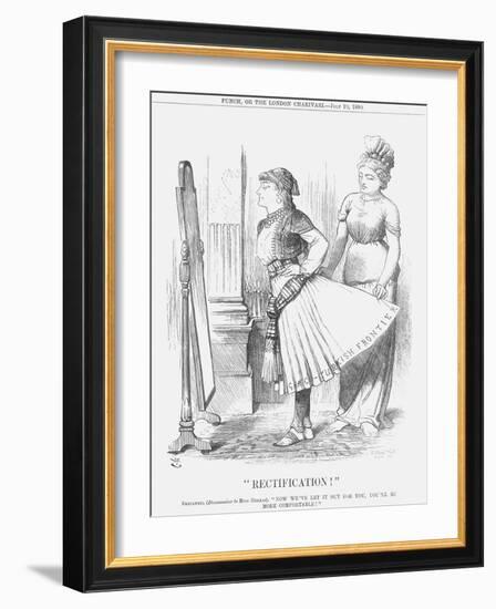 Rectification!, 1880-John Tenniel-Framed Giclee Print