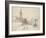 Recto: Study of Upper Norwood-Camille Pissarro-Framed Giclee Print