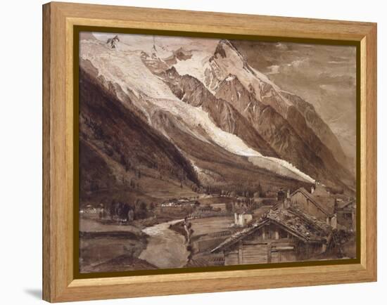 Recto: the Glacier Des Bossons-John Ruskin-Framed Premier Image Canvas