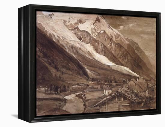 Recto: the Glacier Des Bossons-John Ruskin-Framed Premier Image Canvas