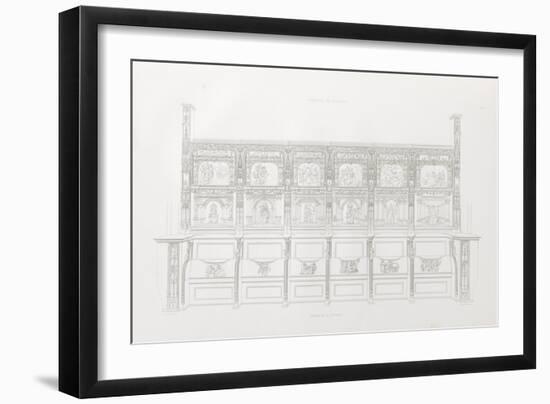 Recueil de dépenses pour la construction du château de Gaillon-null-Framed Giclee Print