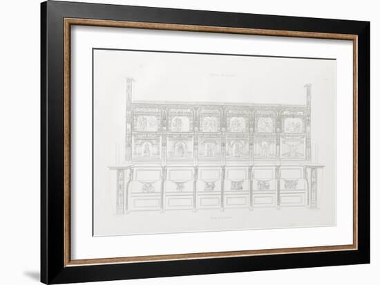 Recueil de dépenses pour la construction du château de Gaillon-null-Framed Giclee Print