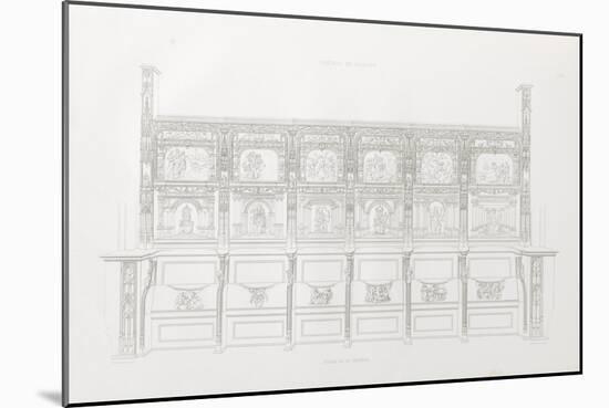 Recueil de dépenses pour la construction du château de Gaillon-null-Mounted Giclee Print