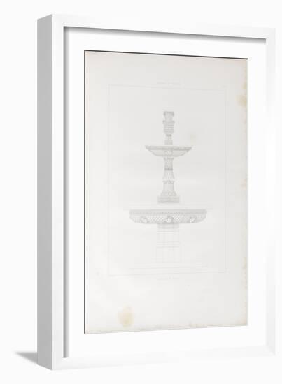 Recueil de dépenses pour la construction du château de Gaillon-null-Framed Giclee Print