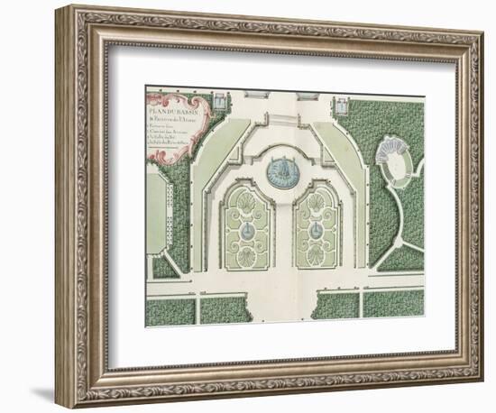 Recueil des châteaux, jardins, bosquets et fontaines de Versailles, Trianon-null-Framed Giclee Print