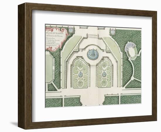 Recueil des châteaux, jardins, bosquets et fontaines de Versailles, Trianon-null-Framed Giclee Print