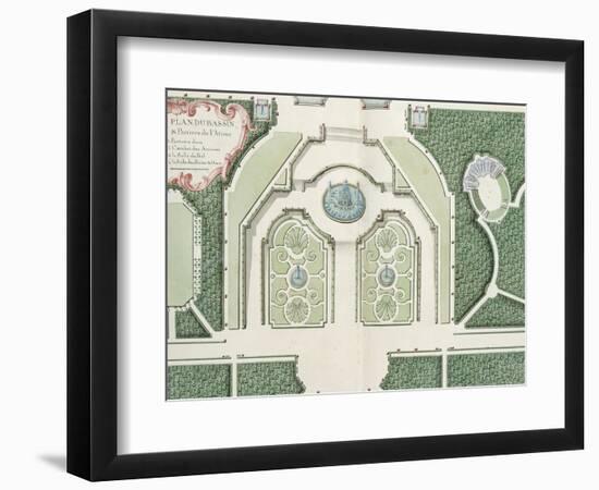 Recueil des châteaux, jardins, bosquets et fontaines de Versailles, Trianon-null-Framed Giclee Print