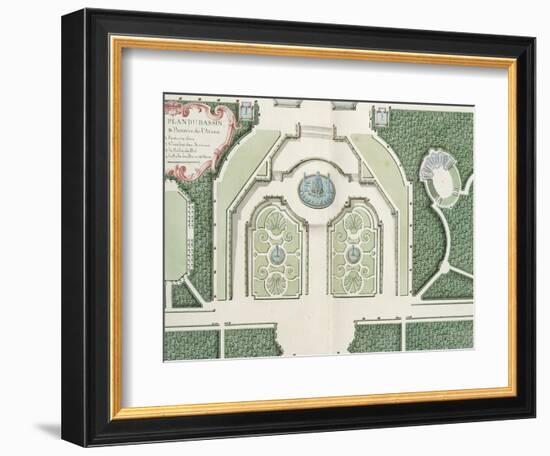 Recueil des châteaux, jardins, bosquets et fontaines de Versailles, Trianon-null-Framed Giclee Print