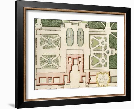 Recueil des châteaux, jardins, bosquets et fontaines de Versailles, Trianon-null-Framed Giclee Print