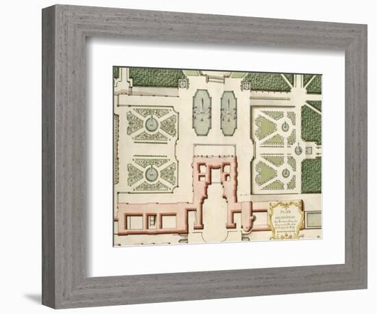 Recueil des châteaux, jardins, bosquets et fontaines de Versailles, Trianon-null-Framed Giclee Print