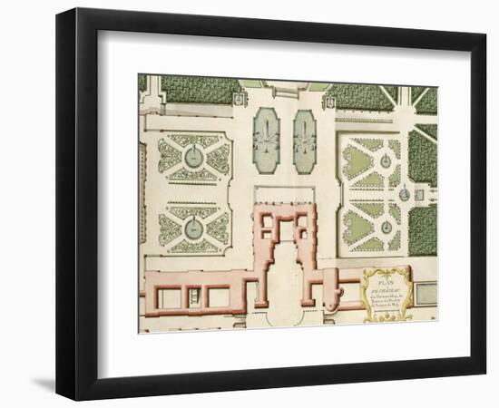 Recueil des châteaux, jardins, bosquets et fontaines de Versailles, Trianon-null-Framed Giclee Print