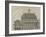 Recueil des "Plans, Profils et Elévations du Château de Versailles..." : planche 9 : coupe-Pierre Lepautre-Framed Giclee Print