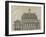 Recueil des "Plans, Profils et Elévations du Château de Versailles..." : planche 9 : coupe-Pierre Lepautre-Framed Giclee Print