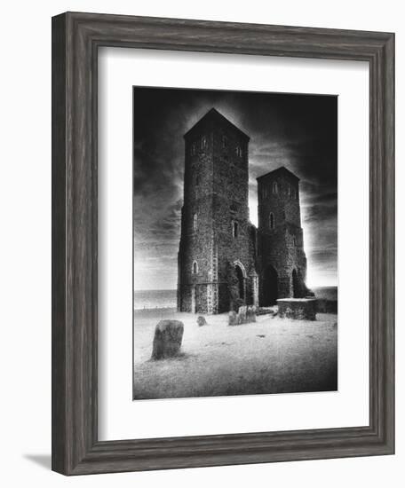 Reculver Towers and Roman Fort, Kent, England-Simon Marsden-Framed Giclee Print