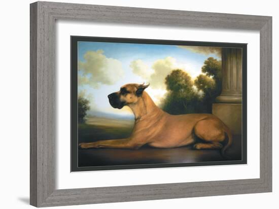 Recumbent Great Dane-Christine Merrill-Framed Art Print