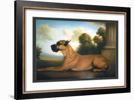 Recumbent Great Dane-Christine Merrill-Framed Art Print