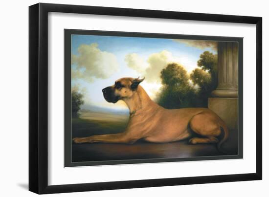 Recumbent Great Dane-Christine Merrill-Framed Art Print