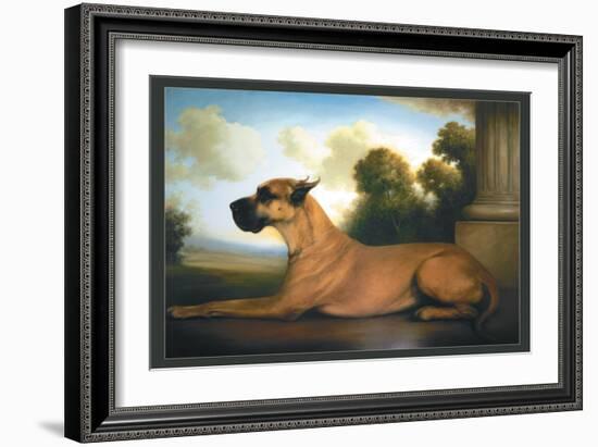 Recumbent Great Dane-Christine Merrill-Framed Art Print