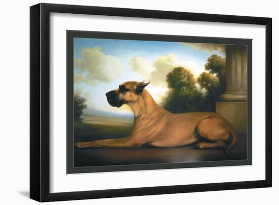 Recumbent Great Dane-Christine Merrill-Framed Art Print