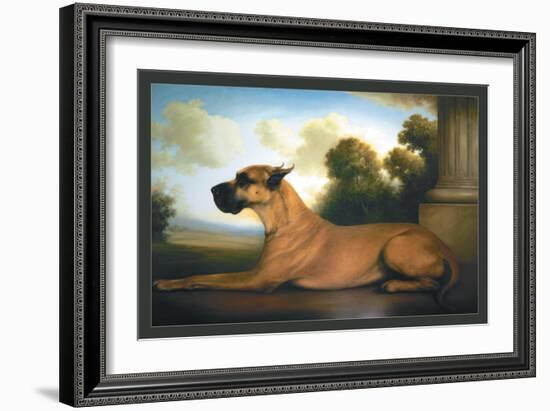 Recumbent Great Dane-Christine Merrill-Framed Art Print