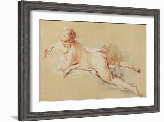 Recumbent Nude-Francois Boucher-Framed Giclee Print