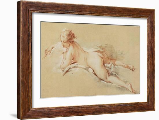 Recumbent Nude-Francois Boucher-Framed Giclee Print