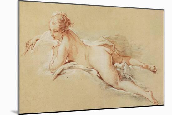 Recumbent Nude-Francois Boucher-Mounted Giclee Print