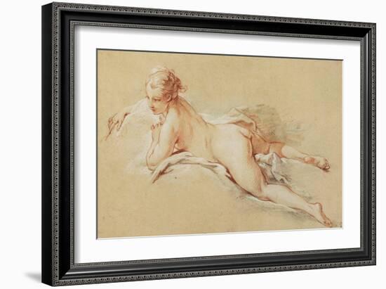 Recumbent Nude-Francois Boucher-Framed Giclee Print