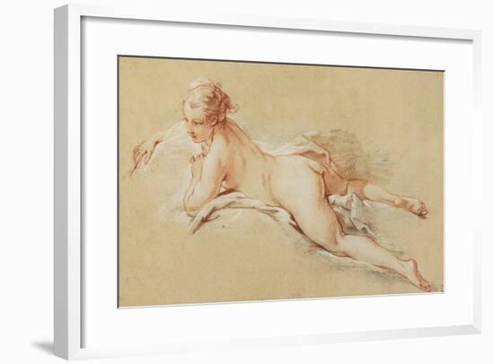 Recumbent Nude-Francois Boucher-Framed Giclee Print