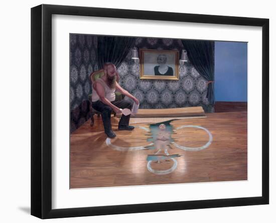 Recurrence of a Farewell, 2010-Aris Kalaizis-Framed Giclee Print