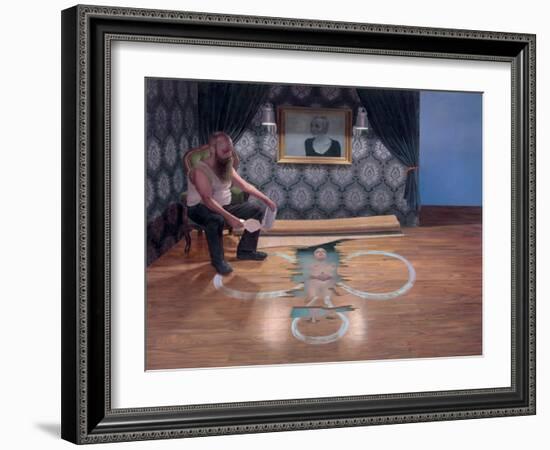 Recurrence of a Farewell, 2010-Aris Kalaizis-Framed Giclee Print