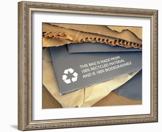 Recycled Materials-Martin Bond-Framed Photographic Print