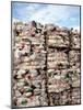 Recycling Industry Plastic and Paper Bound for Shipment Ecology-Bill Bachmann-Mounted Photographic Print