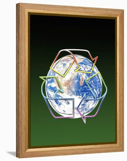 Recycling-Victor Habbick-Framed Premier Image Canvas