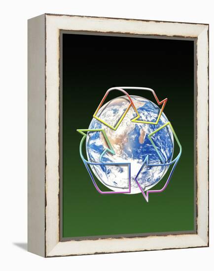 Recycling-Victor Habbick-Framed Premier Image Canvas